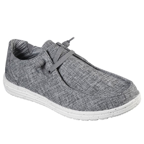 Skechers Shoes Skechers Melson Chad Mens Shoes Memory Foam Machine Washable Grey Poshmark